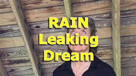 dream about ceiling leaking|Dream of Leaking Ceiling: Meaning & Spiritual Messages